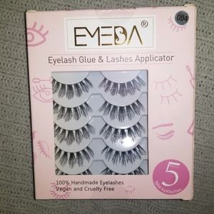 3for$10!😍 Emeda Lashes 5pairs Wispies Glue Applicatr